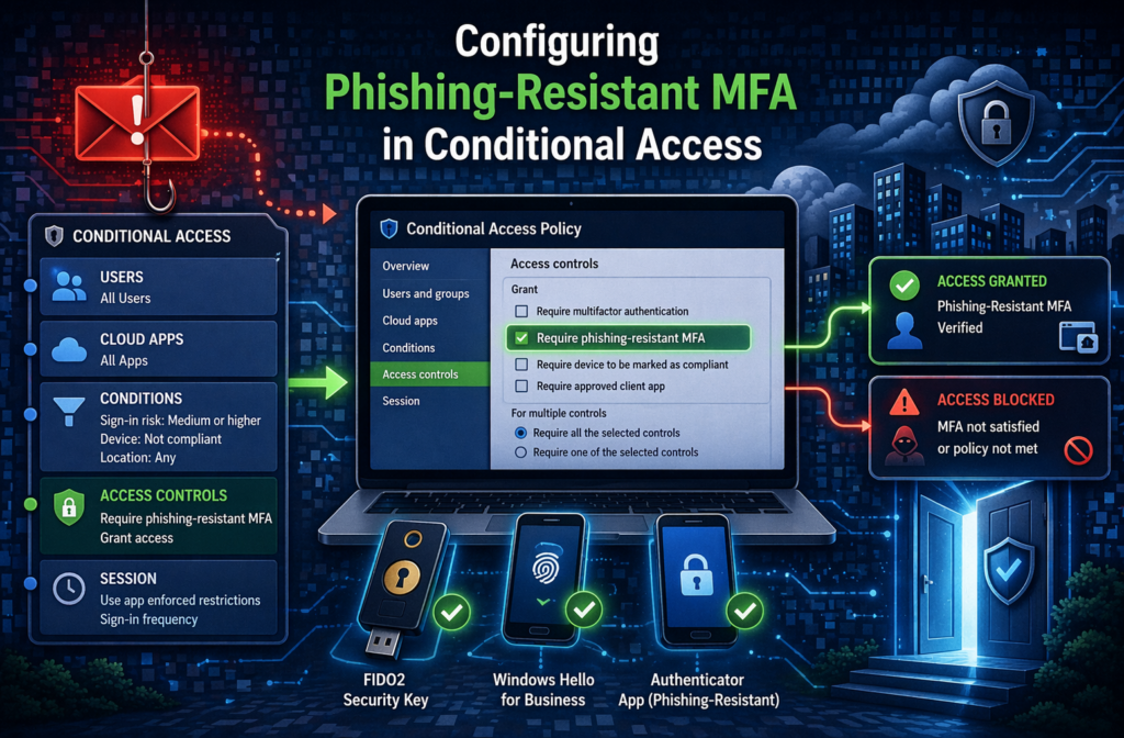 Configuring Phishing-Resistant MFA in Conditional Access