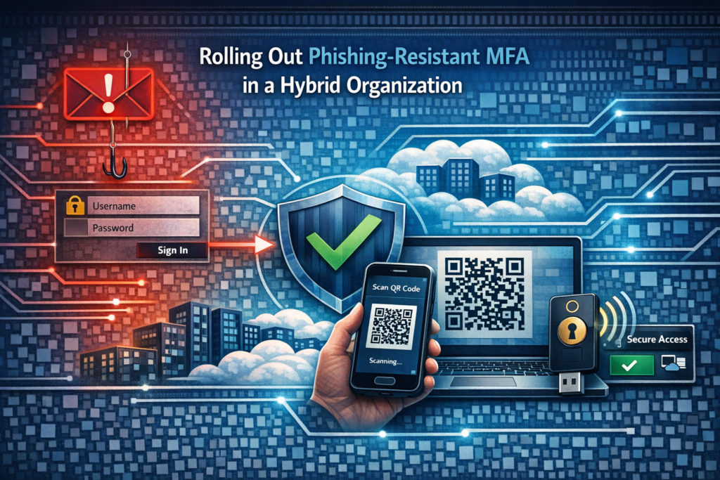 Rolling out Phishing-Resistant MFA in a Hybrid Organization